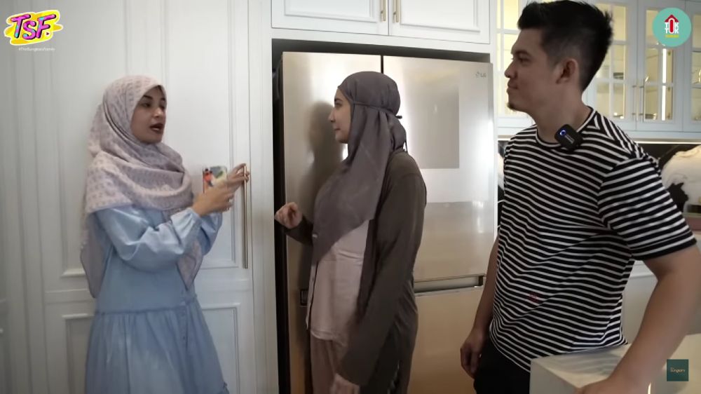 Letaknya tersembunyi, ini 9 potret dapur kotor Zaskia Sungkar nggak kalah mewah dari dapur bersihnya