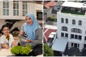 Letaknya tersembunyi, ini 9 potret dapur kotor Zaskia Sungkar nggak kalah mewah dari dapur bersihnya