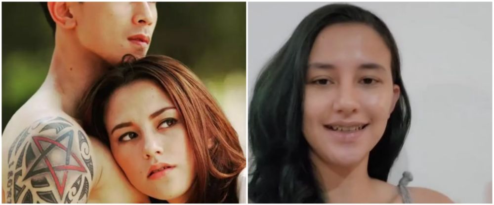 Keseharian di rumah dengan tampilan polos, intip 9 beda Dahlia Poland pakai dan tanpa makeup