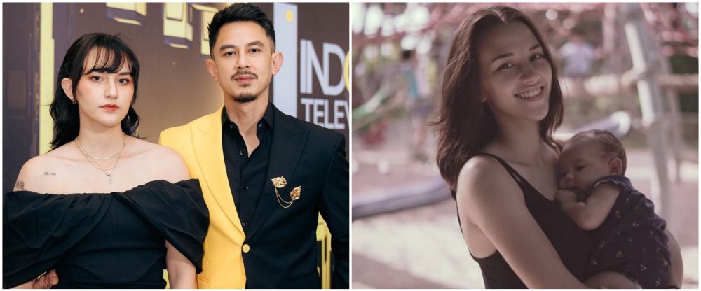 Keseharian di rumah dengan tampilan polos, intip 9 beda Dahlia Poland pakai dan tanpa makeup