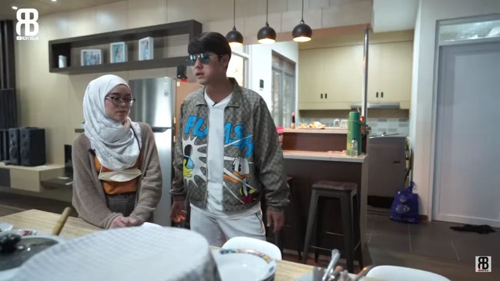 Usai renovasi jadi mewah dulunya berdinding bambu, 9 potret transformasi dapur Lesty Kejora di kampung
