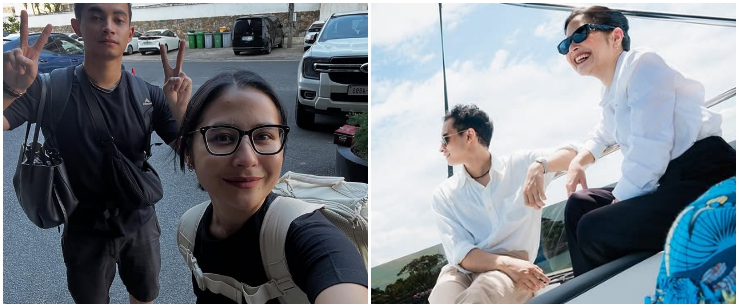 Momen Omara Esteghlal makan bareng Prilly Latuconsina ini bikin salfok, disebut mirip Ashraf Sinclair