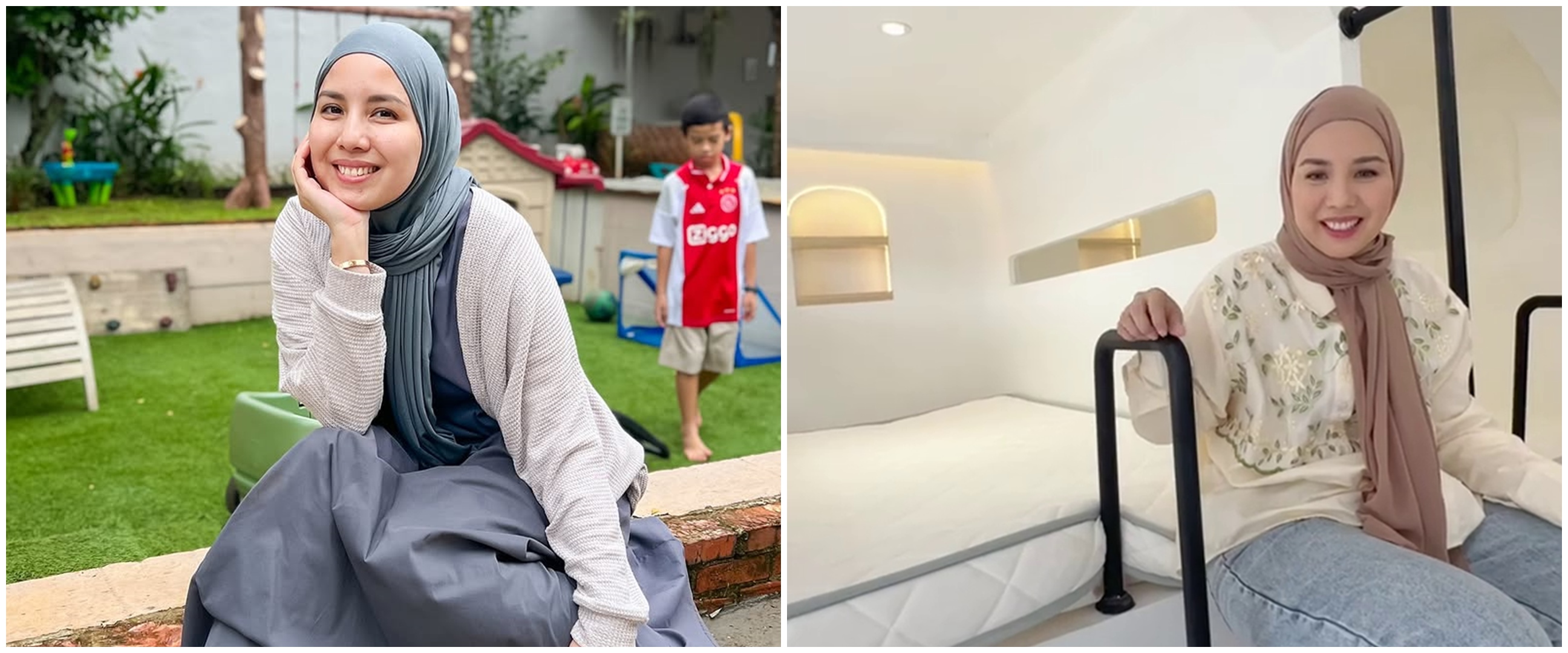 Kamar ART Tya Ariestya desainnya estetik tapi disebut terlalu sempit dan pengap, intip 9 potretnya