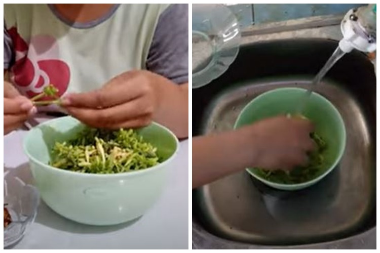 Trik mudah hilangkan rasa pahit bunga pepaya dengan satu bahan dapur