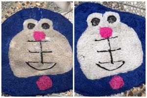 Tak perlu bingung, begini trik cuci keset rumah kotor dan penuh debu cuma dengan 2 bahan sederhana