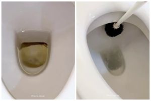 Sering bikin kamar mandi bau, ini trik hilangkan noda kerak di bagian dalam kloset tanpa effort