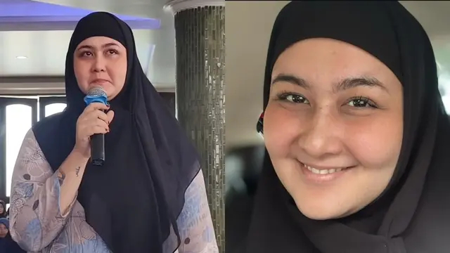 7 Potret Talitha Curtis berhijab saat ikut kajian, bahagia dapat tiket umrah