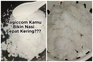 Cara efektif menyimpan nasi di magic com agar tetap hangat dan tidak kering dengan satu alat sederhana