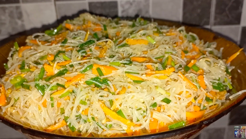 Cara membuat bihun goreng yang kering dan tahan lama tanpa direbus atau direndam air panas