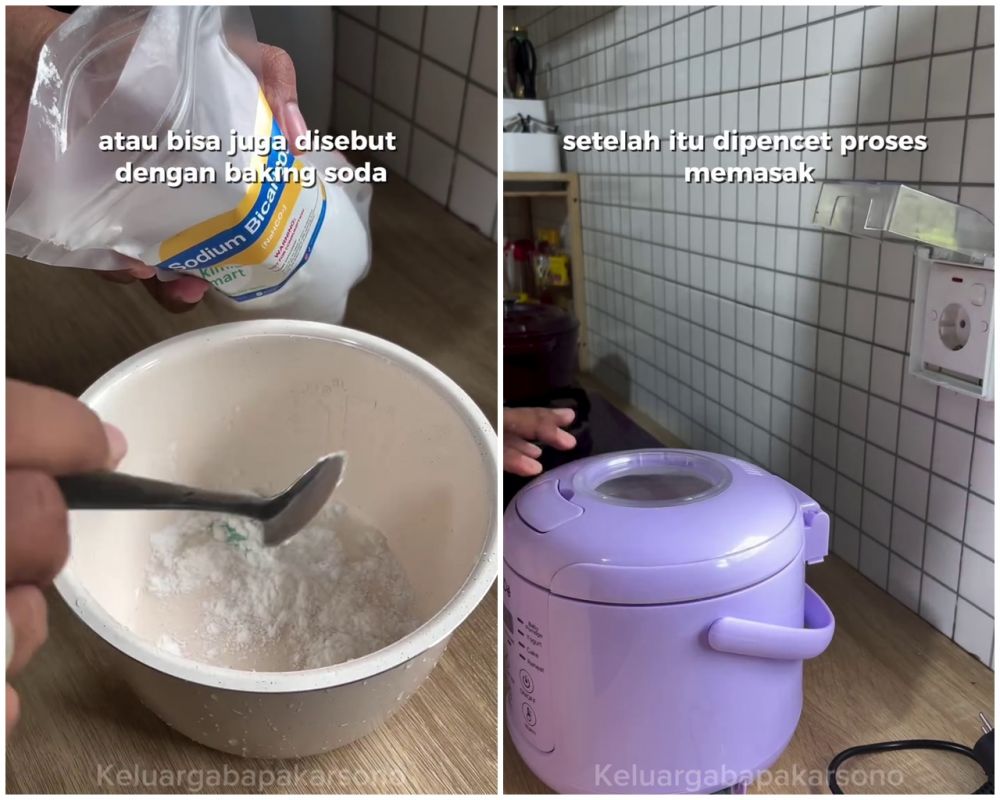Bisa aman dipakai lagi, ini cara cuci panci rice cooker bekas jamuran agar lebih steril dan tak bau