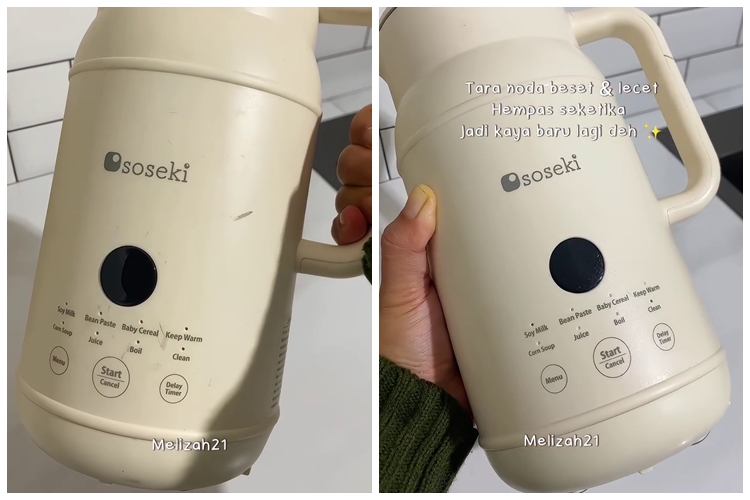 Noda lecet di termos bikin kusam & sulit dibersihkan? Ini trik menghilangkannya agar lebih mulus lagi