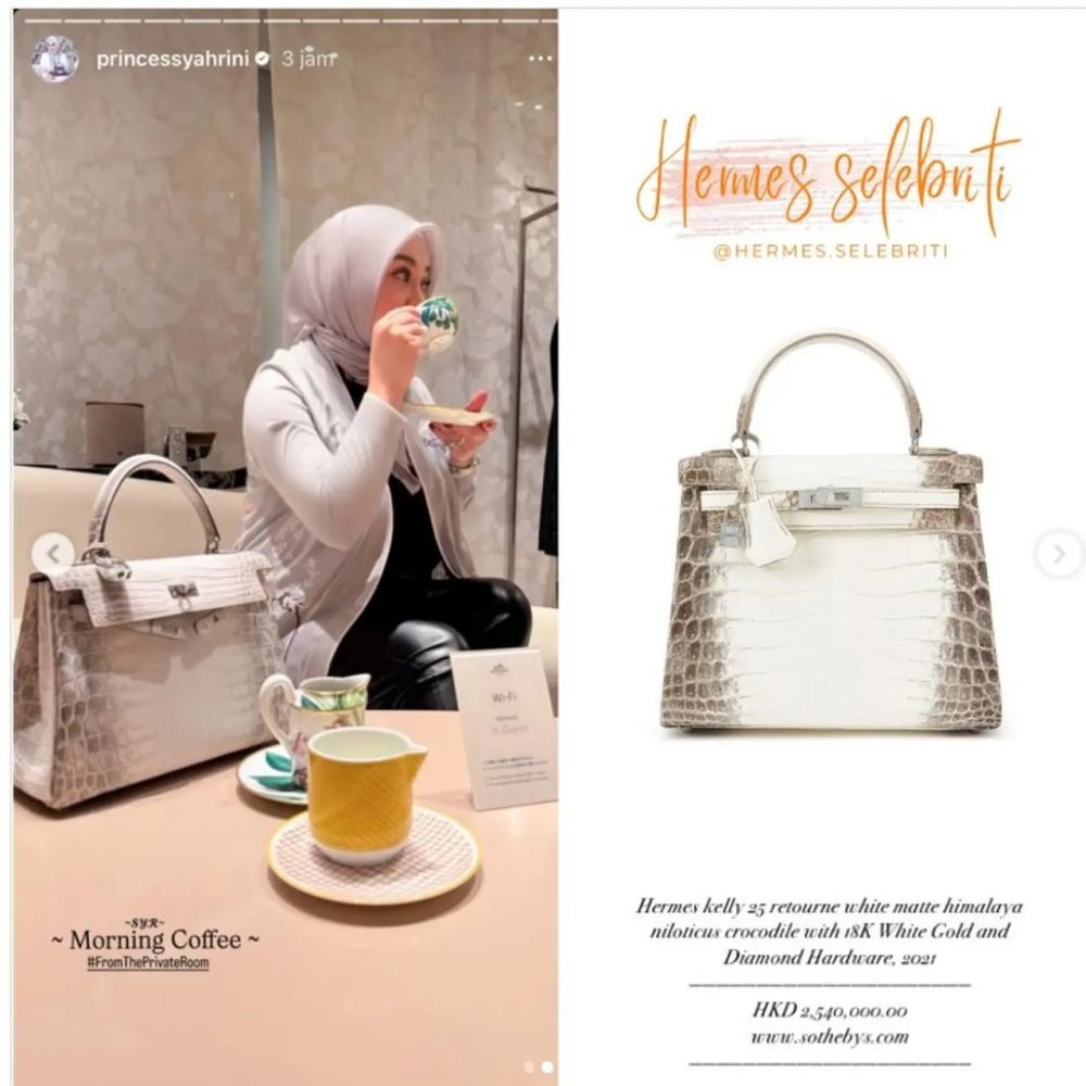 Disebut Ratu Hermes, intip keunggulan tas seharga Rp5,3 miliar milik Syahrini