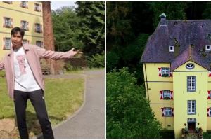 Ayah Vidi Aldiano punya kastil kuno berusia 776 tahun di Jerman, potret dapurnya jadul tapi mewah