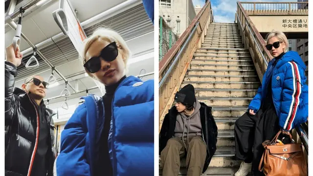 6 Gaya liburan Bunga Citra Lestari di Jepang, gantungan tasnya bikin salfok penggemar 