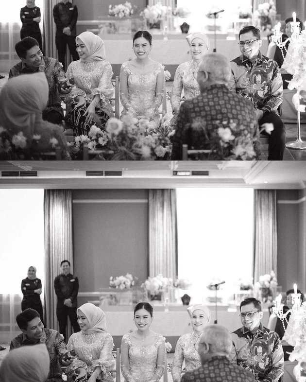 Alya Rohali kompak dengan mantan suami di tunangan sang putri, ini 8 momen lamaran Namira Adjani