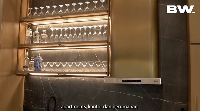 9 Potret dapur rumah Boy William seharga Rp 30 M, bak di film Twilight menyatu dengan ruang tamu