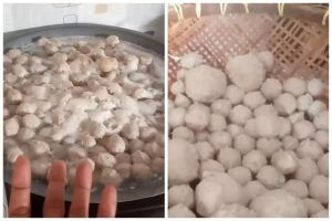 Trik mengatasi adonan bakso lengket dan hampir basi agar aman dikonsumsi