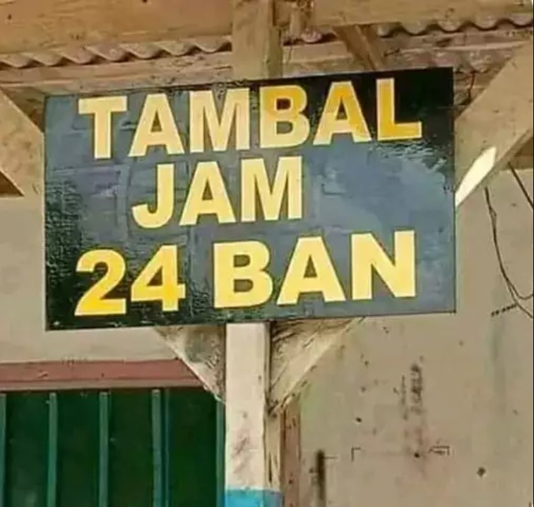 Hidup lagi capek-capeknya malah ketemu 11 tulisan lucu ini di warung, fix jebolan S3 marketing