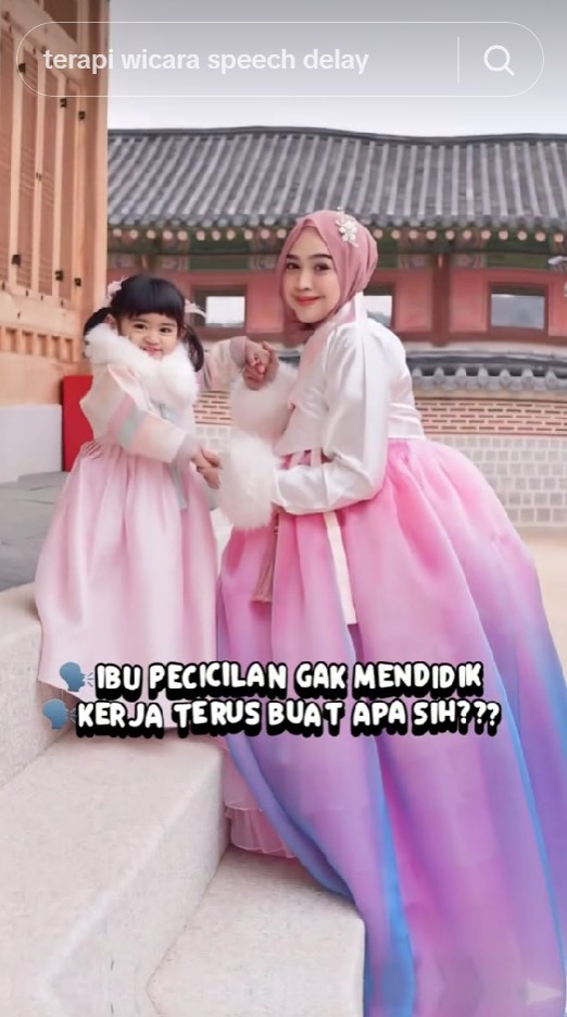 Dicibir kerja pecicilan nggak bisa didik anak, Ria Ricis balas biaya sekolah Moana yang bikin melongo