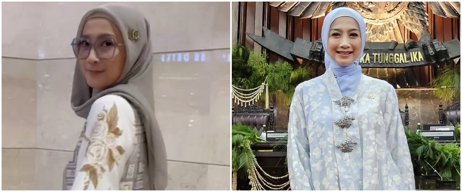 Momen Desy Ratnasari kondangan ke saudara politikus ini potretnya tuai perhatian, disebut tak menua