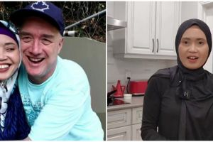 Eks TKW dinikahi bule ini rumahnya mewah di Kanada, 9 potret interior dapur Nikmatul Rosidah elegan