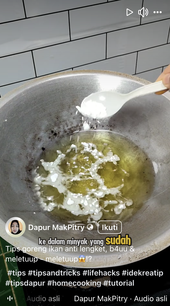 Trik jitu menggoreng ikan tanpa bau, antilengket, dan minyak antimeletup, bikin ibu mertua memuji-muji