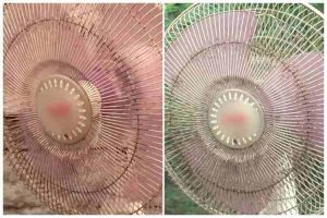 Cara bersihkan debu kipas angin ini cepat tanpa dibongkar hanya dalam 5 menit, pakai 1 bahan dapur