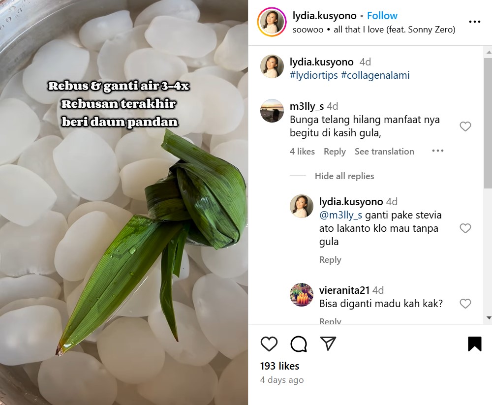 Bukan direndam air beras berjam-jam, ini cara basmi lendir pada kolang-kaling dengan 1 bumbu dapur