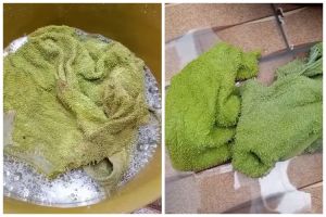 Bersih dan kesat tanpa sitrun, ini trik cepat cuci lap dapur berminyak dan dekil hanya dalam 10 menit