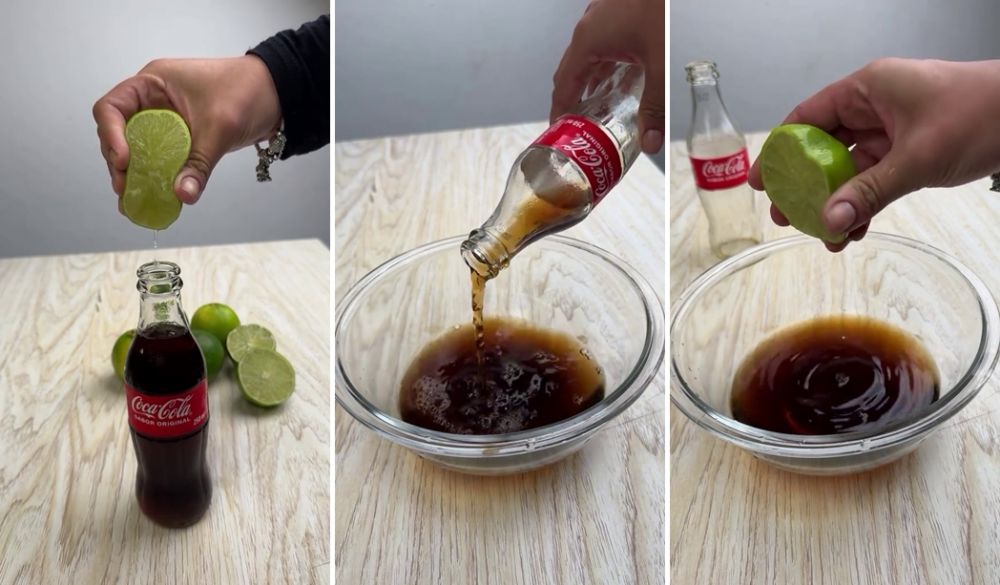 Cara ampuh mengembalikan pantat wajan gosong jadi kinclong lagi, cepat dengan tambahan 1 jenis minuman