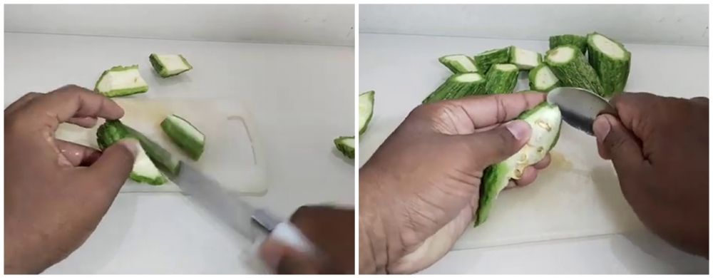 Tanpa diremas garam, begini cara mengurangi rasa pahit pare tanpa bikin nutrisi hilang