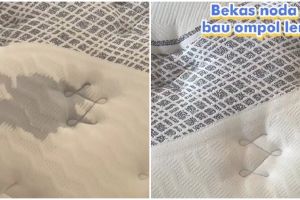 Cuma pakai satu bahan dapur, begini cara hilangkan noda ompol di kasur tanpa repot dijemur