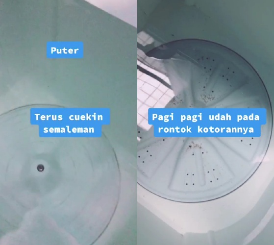 Tanpa perlu ribet bongkar, ini cara bersihkan mesin cuci cukup pakai satu bahan dapur