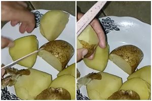 Cara merebus kentang agar cepat empuk dalam 25 menit dan kulit mudah dikupas tanpa merusak tekstur
