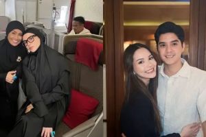 7 Potret Alyssa Daguise umrah bareng ibunda, tepis kabar beda keyakinan dengan Al Ghazali