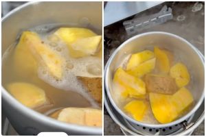 Cara merebus ubi jalar agar cepat matang dalam 20 menit dan manis alami tanpa gula tambahan