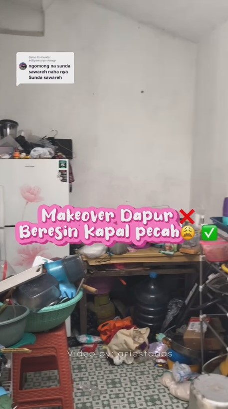 Awalnya mirip kapal pecah, 10 potret makeover dapur rombeng ini hasilnya lega dan estetik pol