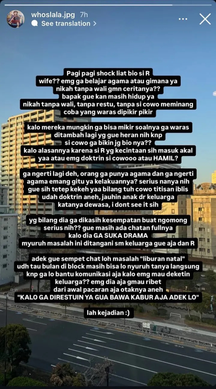 Sang adik diduga menikah diam-diam tanpa wali, ini tanggapan pedas kakak Ratu Sofya ke Cornelio Sunny