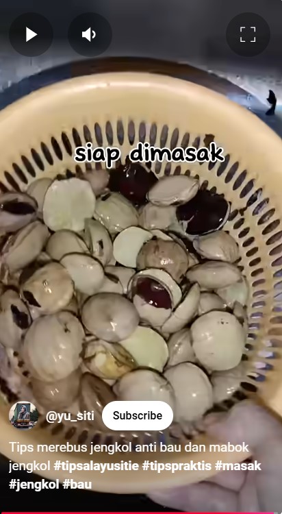 Hemat gas tanpa presto, ini trik rebus jengkol supaya cepat empuk dan antibau meski tak direndam dulu