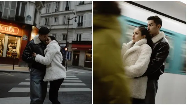6 Potret romantis Nikita Mirzani dan Matthew Gilbert liburan di Paris, mesra bak remaja kasmaran