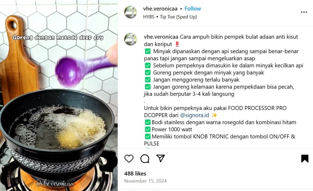 Jangan asal digoreng, begini trik ampuh agar pempek adaan tak keriput dan antikisut meski sudah dingin