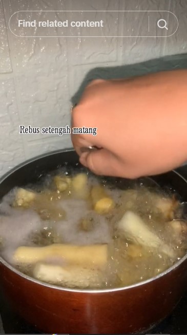 Trik goreng singkong agar merekah dan renyah dengan satu bahan dapur