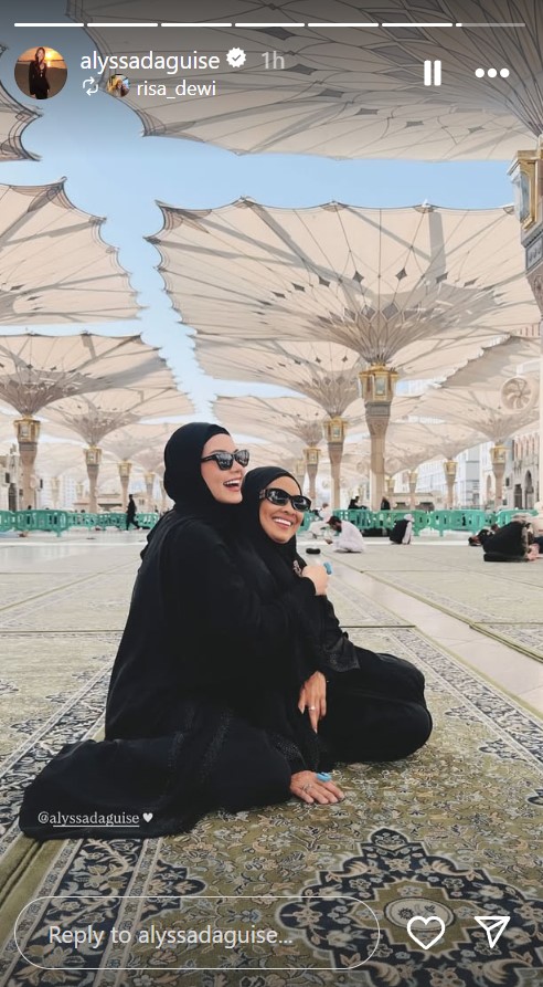Alyssa Daguise berangkat umrah jelang nikah dengan Al, 7 potretnya di Tanah Suci bikin pangling