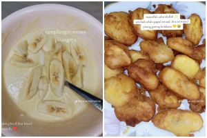 Trik membuat adonan tepung pisang goreng renyah tahan lama, cukup tambahkan 1 bahan sederhana ini