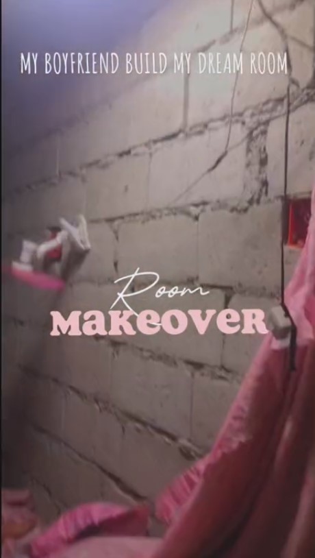 Pria ini bucin pol makeover kamar jelek pacar jadi estetik pakai ranjang mezzanine, 9 transformasinya