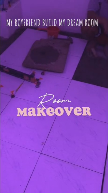 Pria ini bucin pol makeover kamar jelek pacar jadi estetik pakai ranjang mezzanine, 9 transformasinya