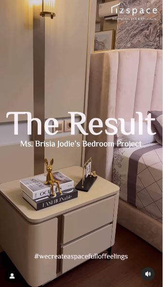 Luasnya sebesar rumah dilengkapi 2 AC sejajar, intip 9 potret makeover kamar tidur mewah Brisia Jodie