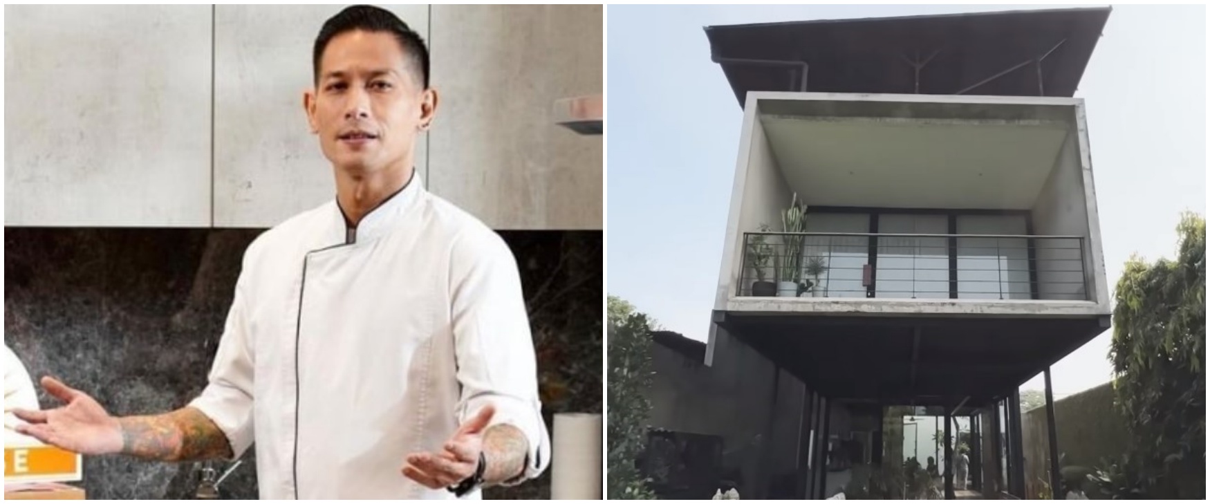 Dulu Chef Juna ngorek sampah demi bisa makan kini jadi chef top, 11 potret rumahnya bergaya industrial