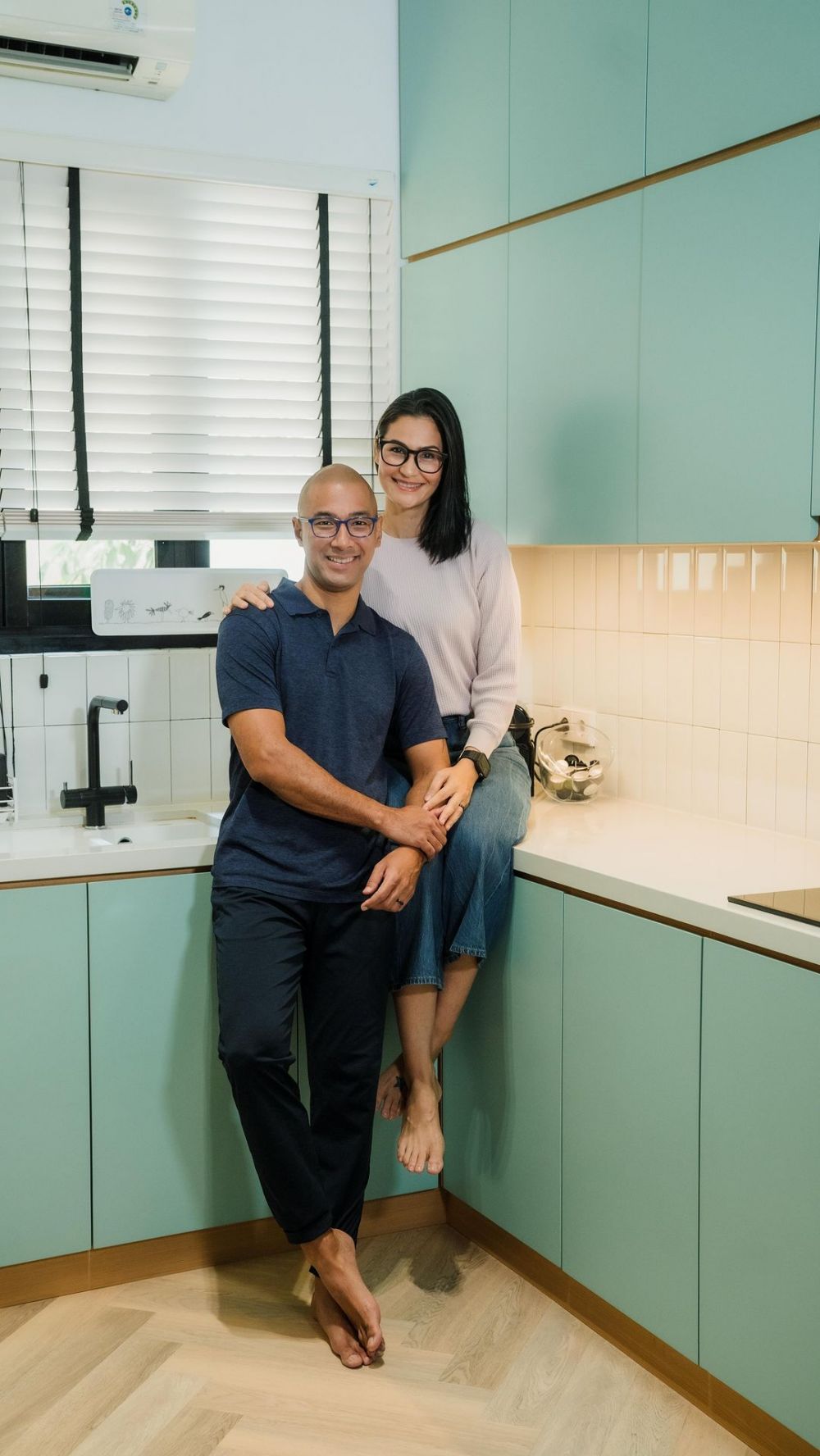 Dulu ada rayap kini mewah dengan kran khusus air minum, 9 potret dapur Marcel Siahaan usai dimakeover