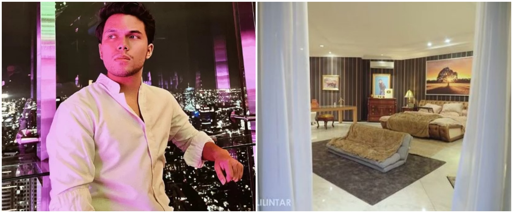 Kamar bujang Thariq Halilintar luasnya bak hunian tipe 36, 9 potret interiornya serasa di hotel